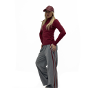 pantalone ampio con elastico in vita school